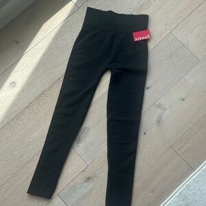 SPANX womens Black Leggings